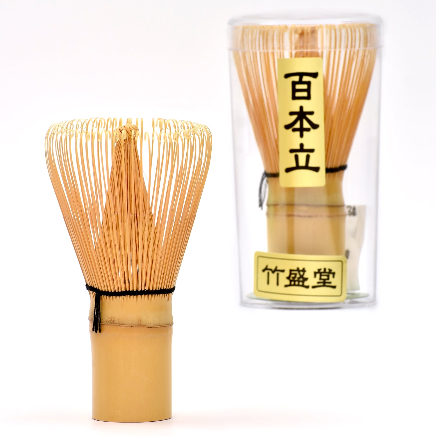 Bamboo matcha tea whisk (100 prongs) - YAMASAN KYOTOUJI