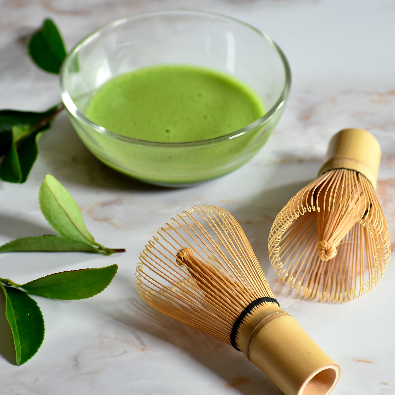Bamboo matcha tea whisk (100 prongs) - YAMASAN KYOTOUJI