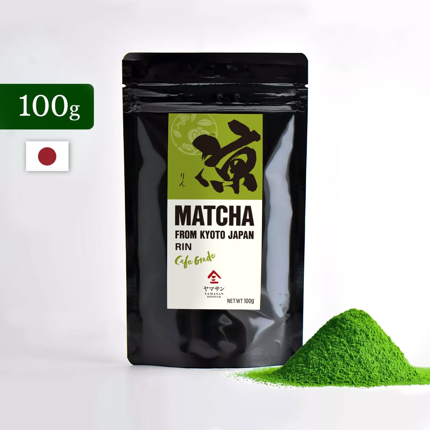 Organic Japanese Matcha 100g(3.5oz) - YAMASAN KYOTOUJI