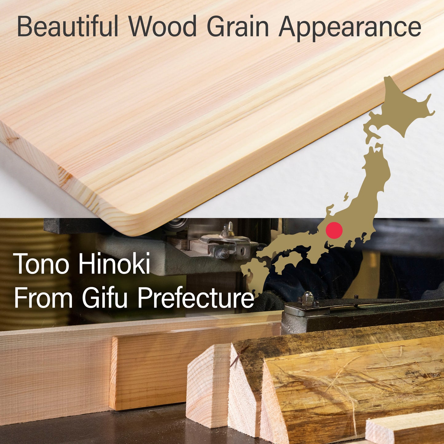 Hinoki Cutting Board - Small - YAMASAN KYOTOUJI