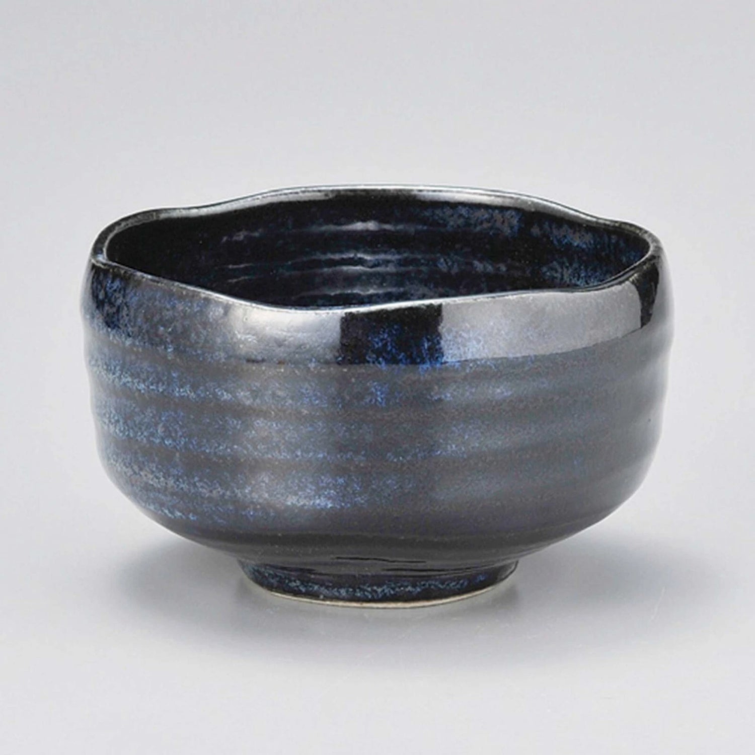 Matcha Tea Bowl -F1519 Blue Ink - YAMASAN KYOTOUJI