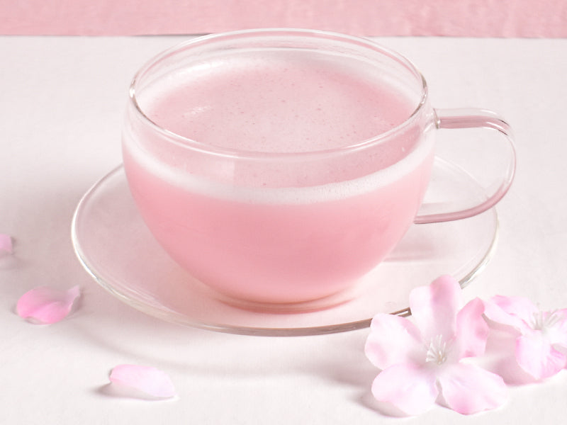 Café Style Hot Sakura Latte
