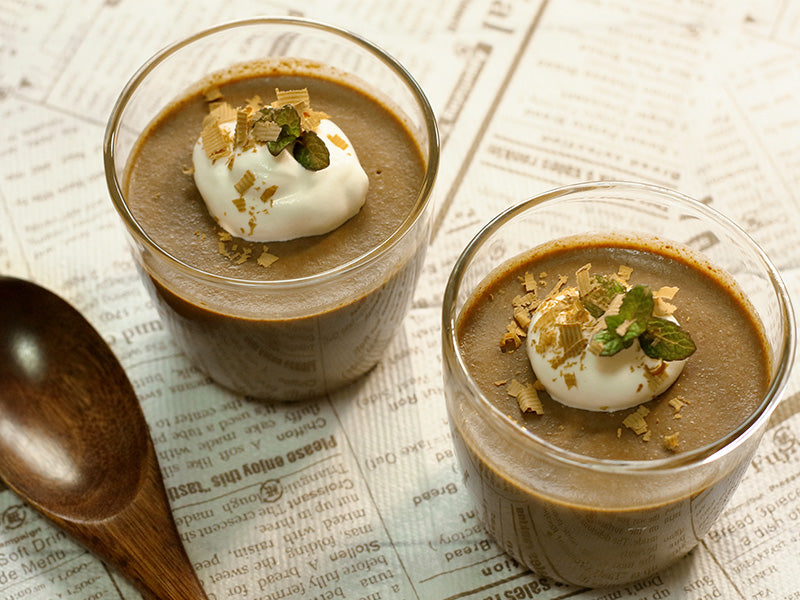 Hojicha Pudding