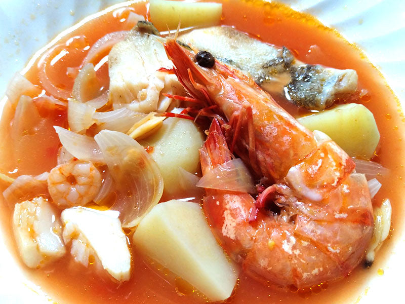 Bouillabaisse with Vegetable Stock