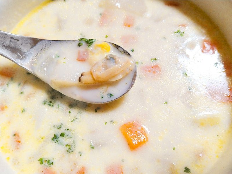 Clam Chowder with Koji Grain Miso