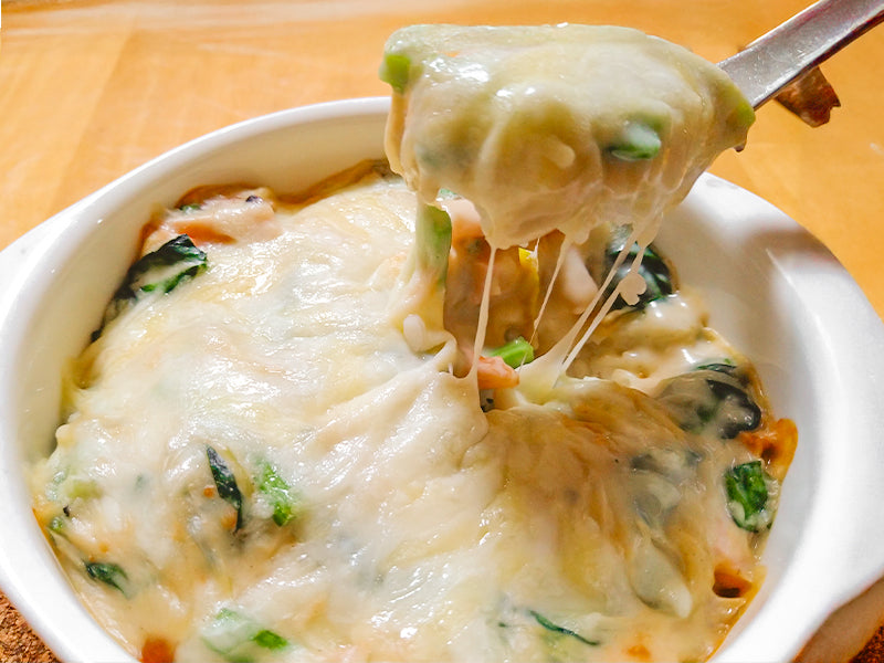 Rice Gratin with Natto Koji