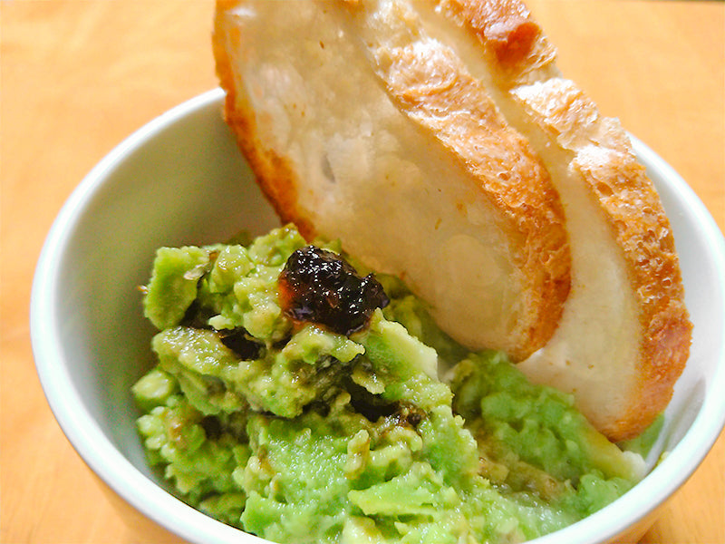 Avocado dip with Simmered Seaweed Paste