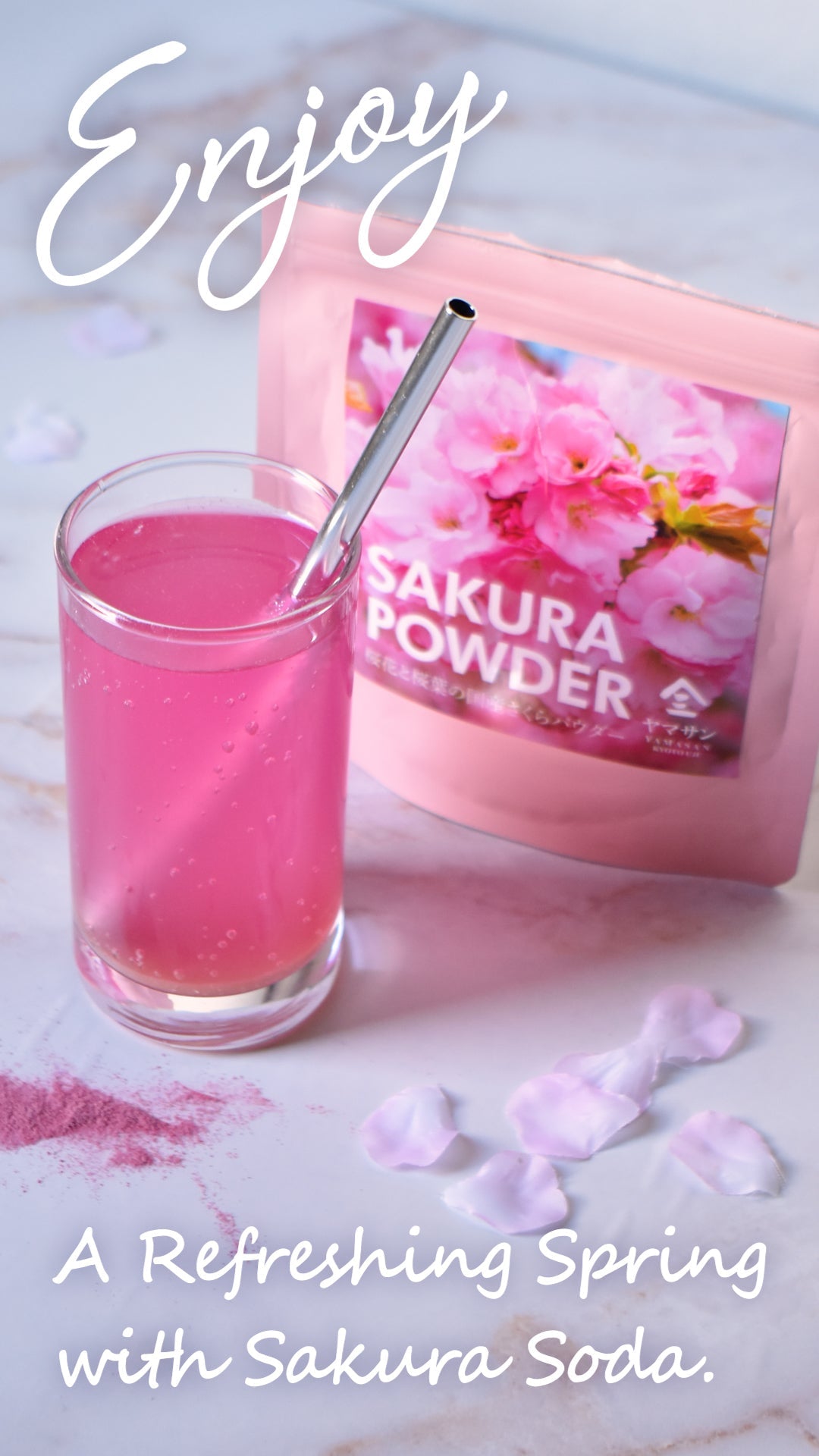 Sakura Powder Soda