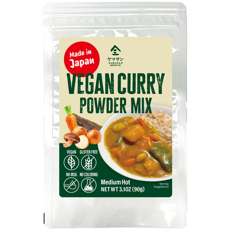 Japanese Vegan Curry Powder Mix - Medium Hot 90g(3.1oz) YAMASAN KYOTOUJI