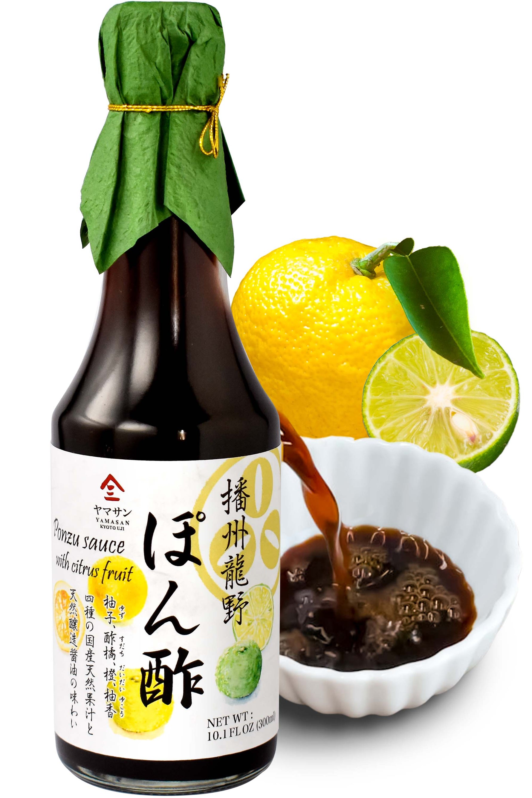Ponzu Sauce (Yuzu Blend) 300ml(10.14floz) - YAMASAN KYOTOUJI