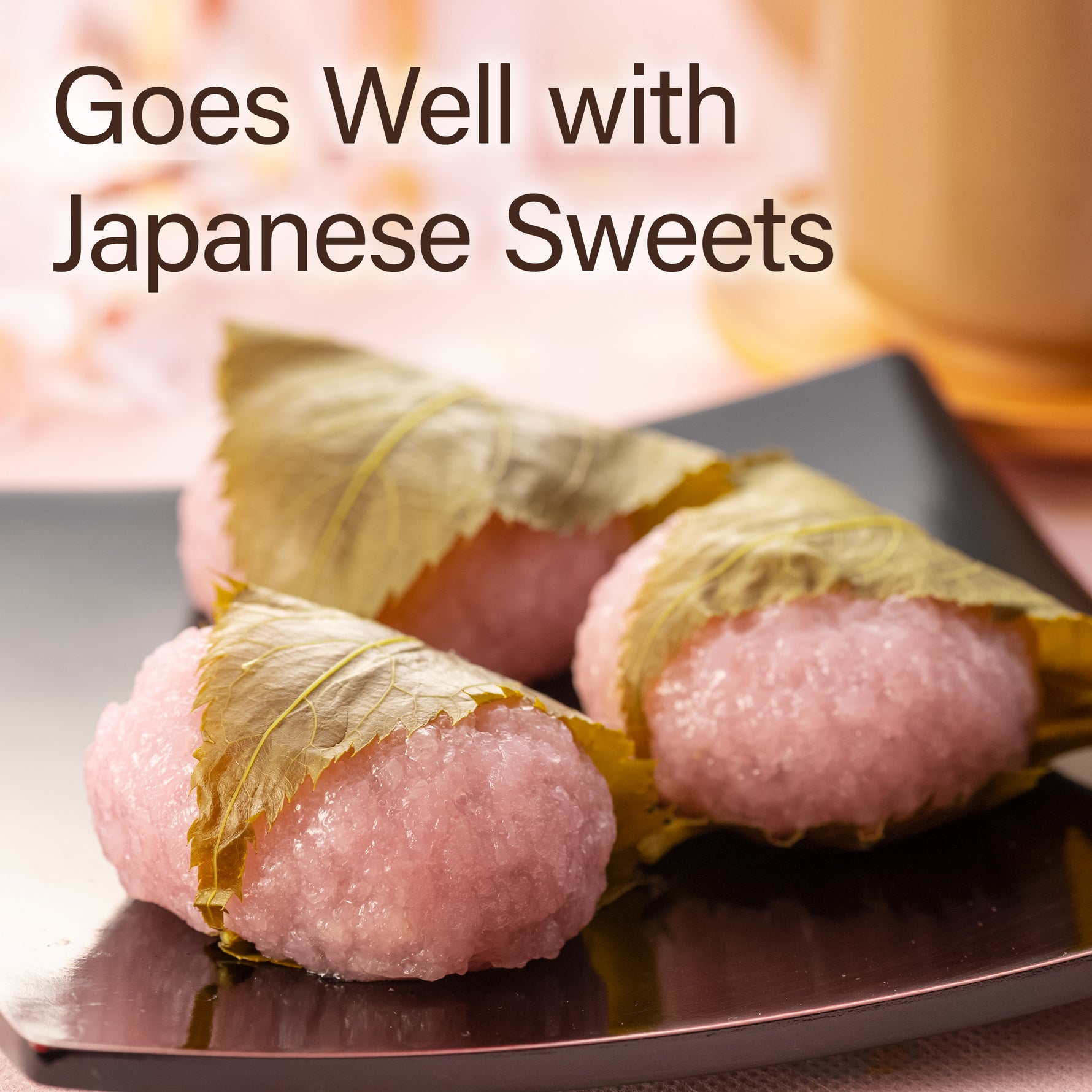 Sakura Floral Green Tea with Sakura petals 80g(2.82) - YAMASAN KYOTOUJI