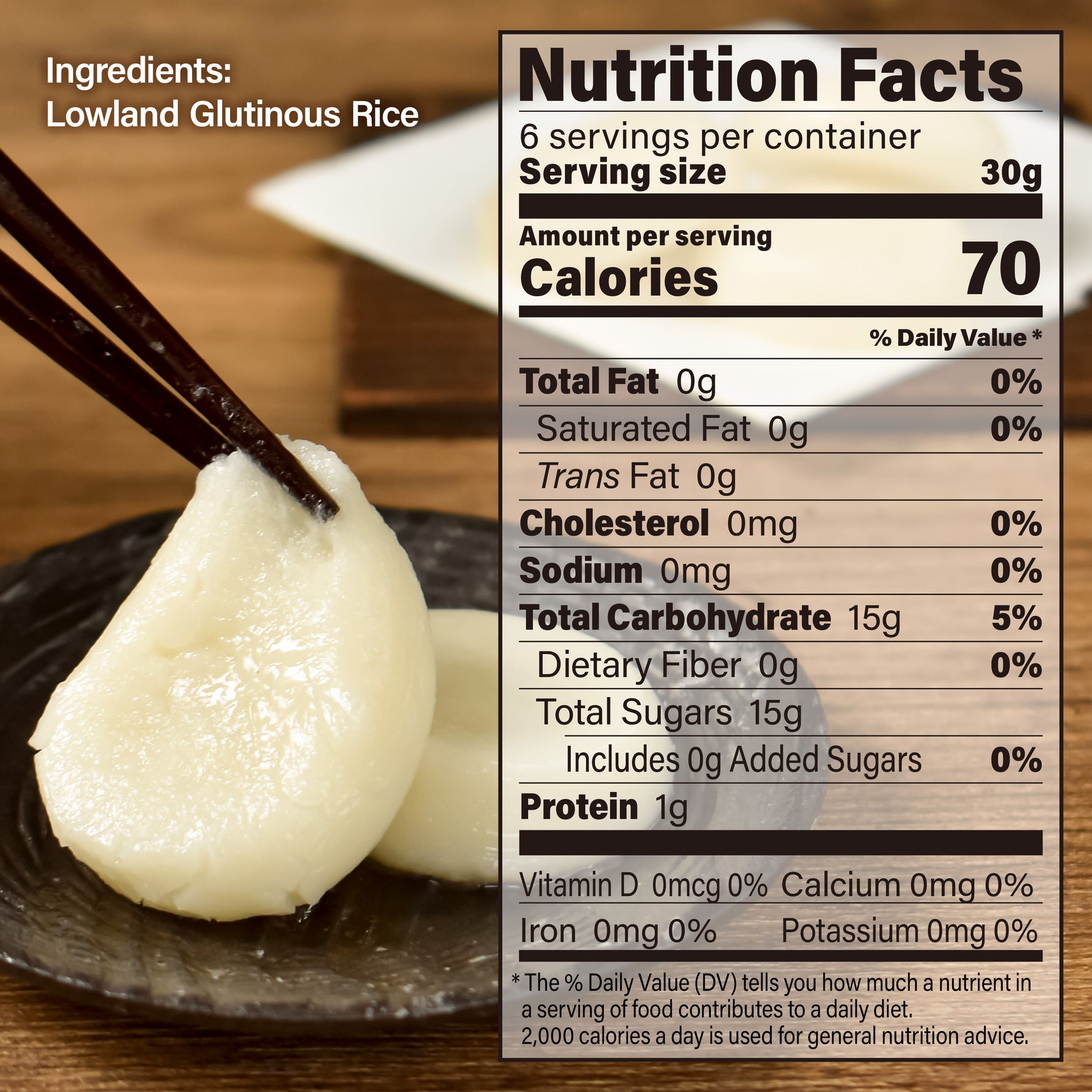 Rice Cake Mochi (Round) 180g(6.3oz) - YAMASAN KYOTOUJI