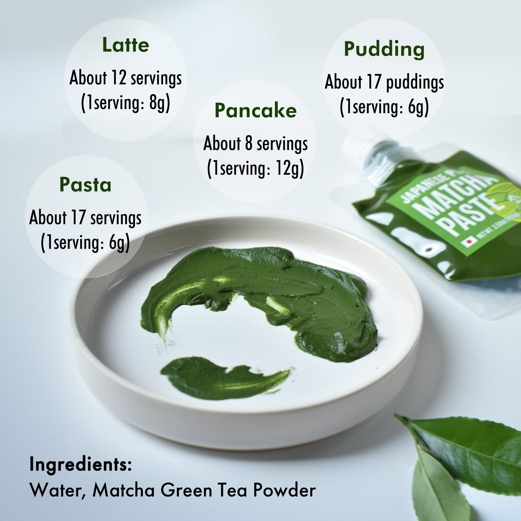 Pure Matcha Paste 100g(3.52oz) - YAMASAN KYOTOUJI