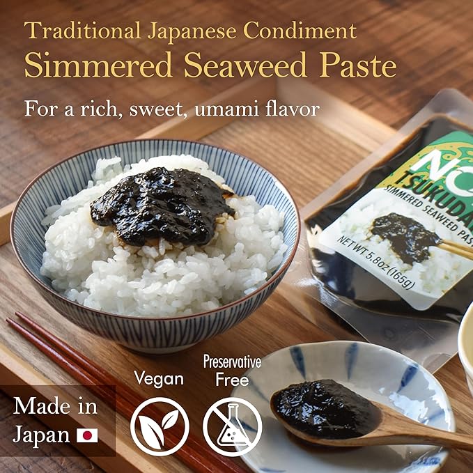 Nori Tsukudani Simmered Seaweed Paste 165g(5.8oz)