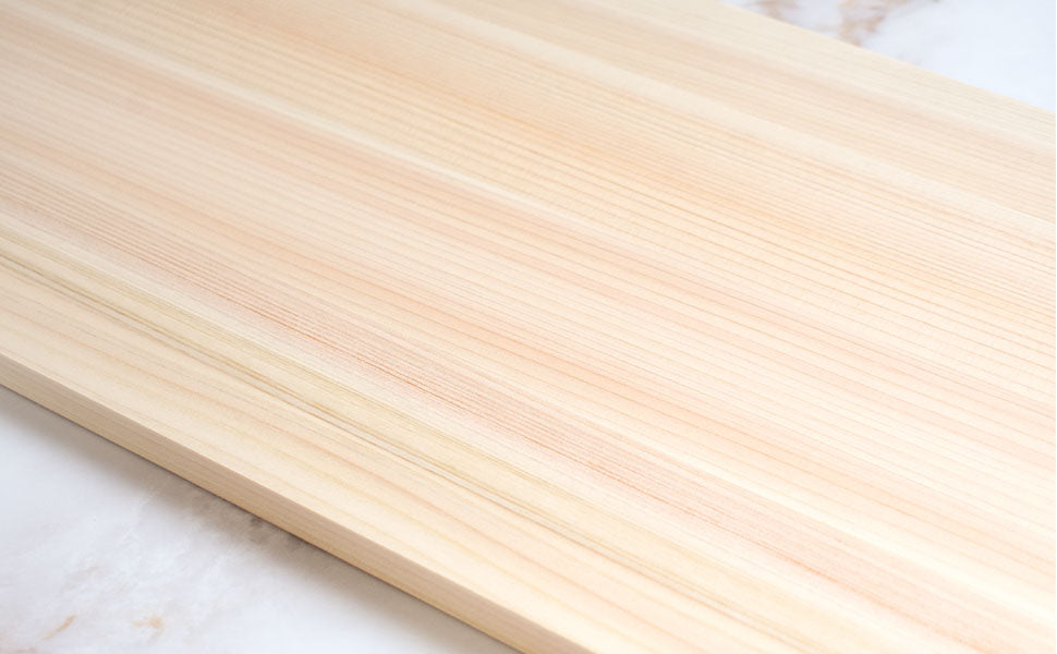 Japanese Hinoki Cutting Board - Small - Natural Cypress Wood Cutting Board, Kitchen Chopping Board, High Durability, Made in Japan (14.17 8.66 0.59 inch) (Small)