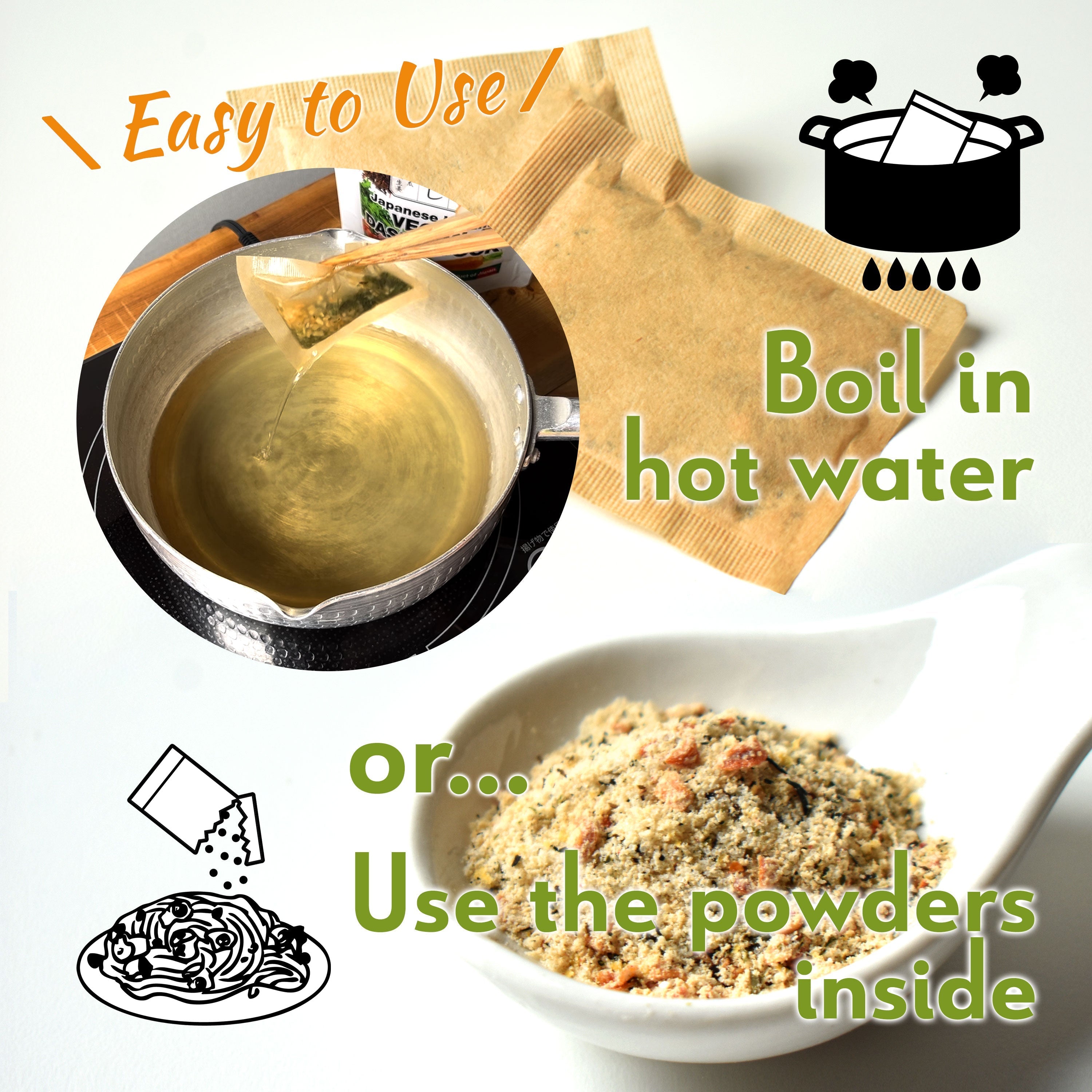 Umami Vegan Dashi Stock 6g×15Packets (Before Before:2026.11.30