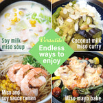 Low-Sodium Miso Recipes: Miso Soup, Coconut Milk Curry, and Ramen