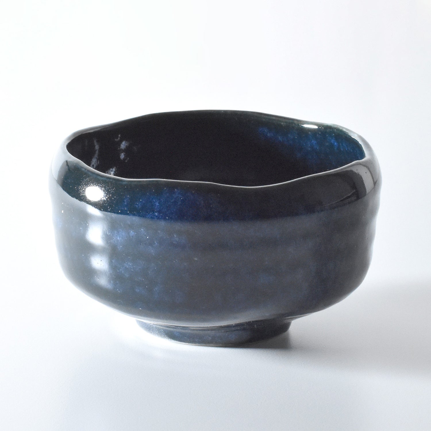Matcha Tea Bowl -MS13 Yōhen Indigo