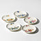 Manyo Wildflower （万葉草花） Set – Authentic Japanese Tea Cups＆Plates YAMASAN KYOTOUJI