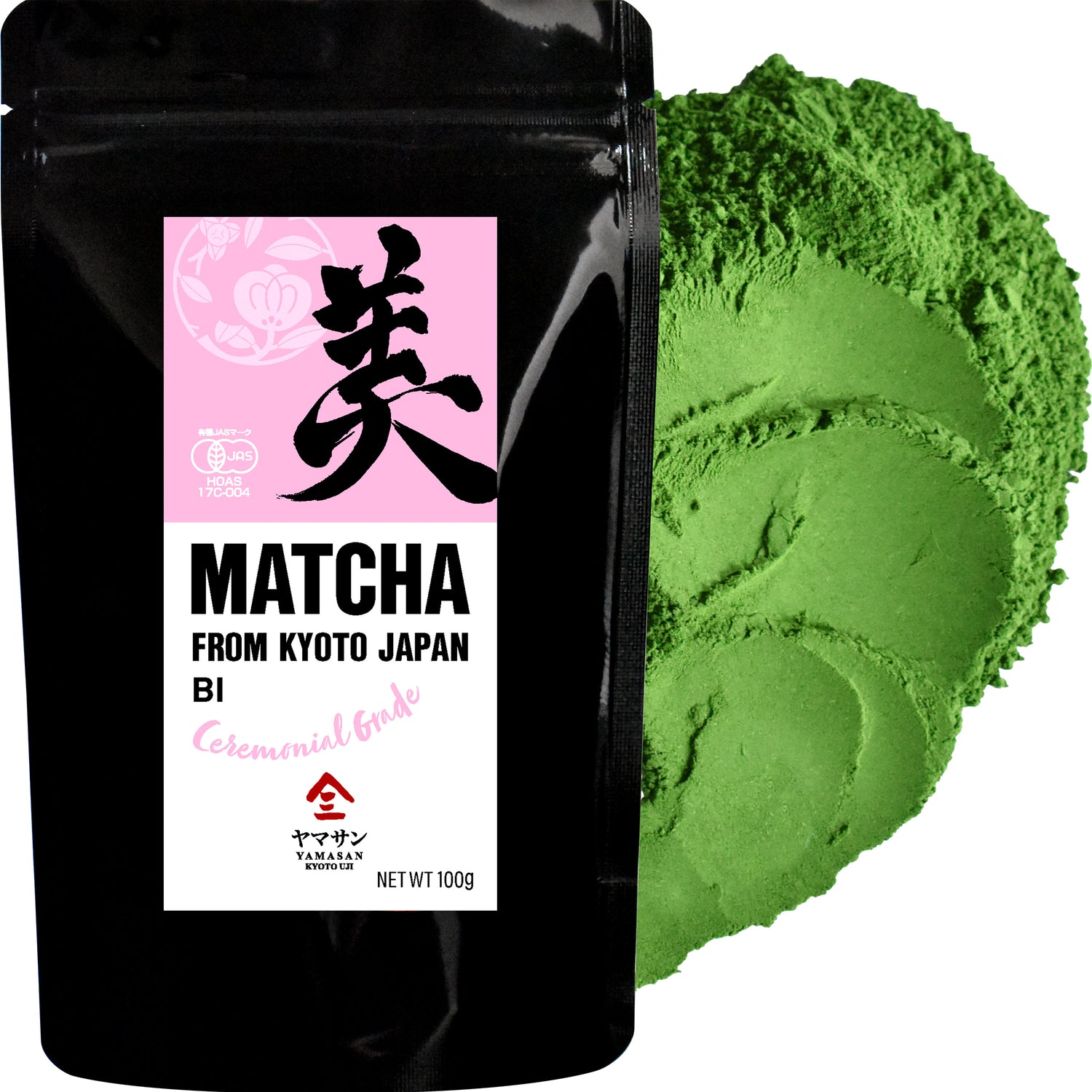 Organic Japanese Matcha 100g(3.5oz) - YAMASAN KYOTOUJI