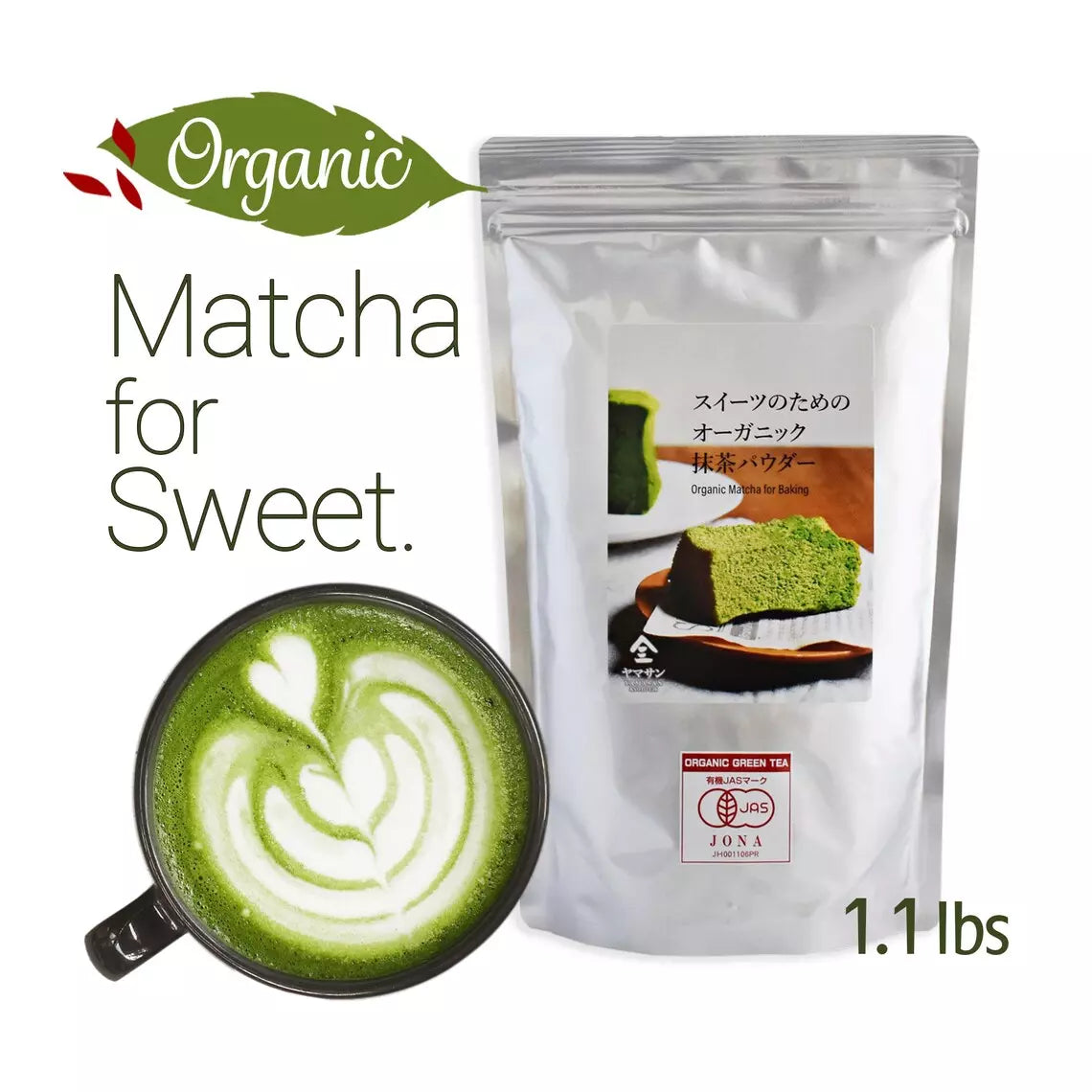 Organic Matcha Powder for Baking