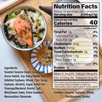 Wasabi Furikake Seasoning 100g(3.5oz) - YAMASAN KYOTOUJI