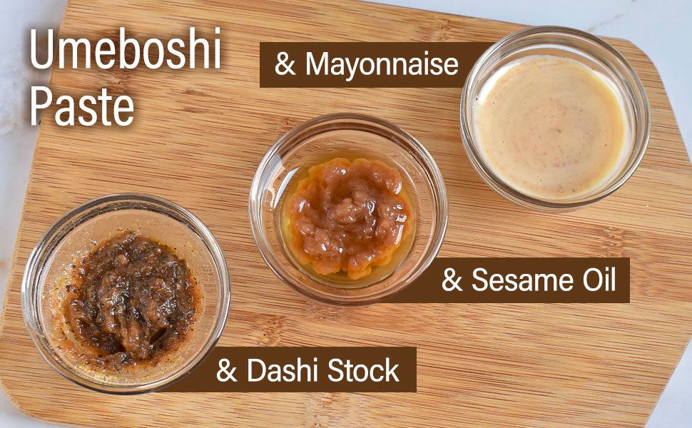 Umeboshi - Japanese Pickled Plums Paste, Using the Premier Brand "KISHU NANKO-UME" 100%, Vegan, Allergen & Additive-free