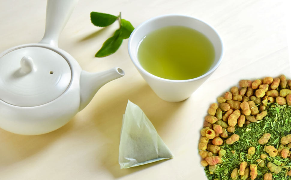 Genmaicha Green Tea with Matcha (Tea Bags) 3gx 60Bags - YAMASAN KYOTOUJI