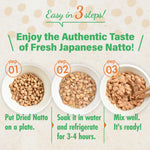 Natto Fermented Soybean 70g(2.4oz) - YAMASAN KYOTOUJI