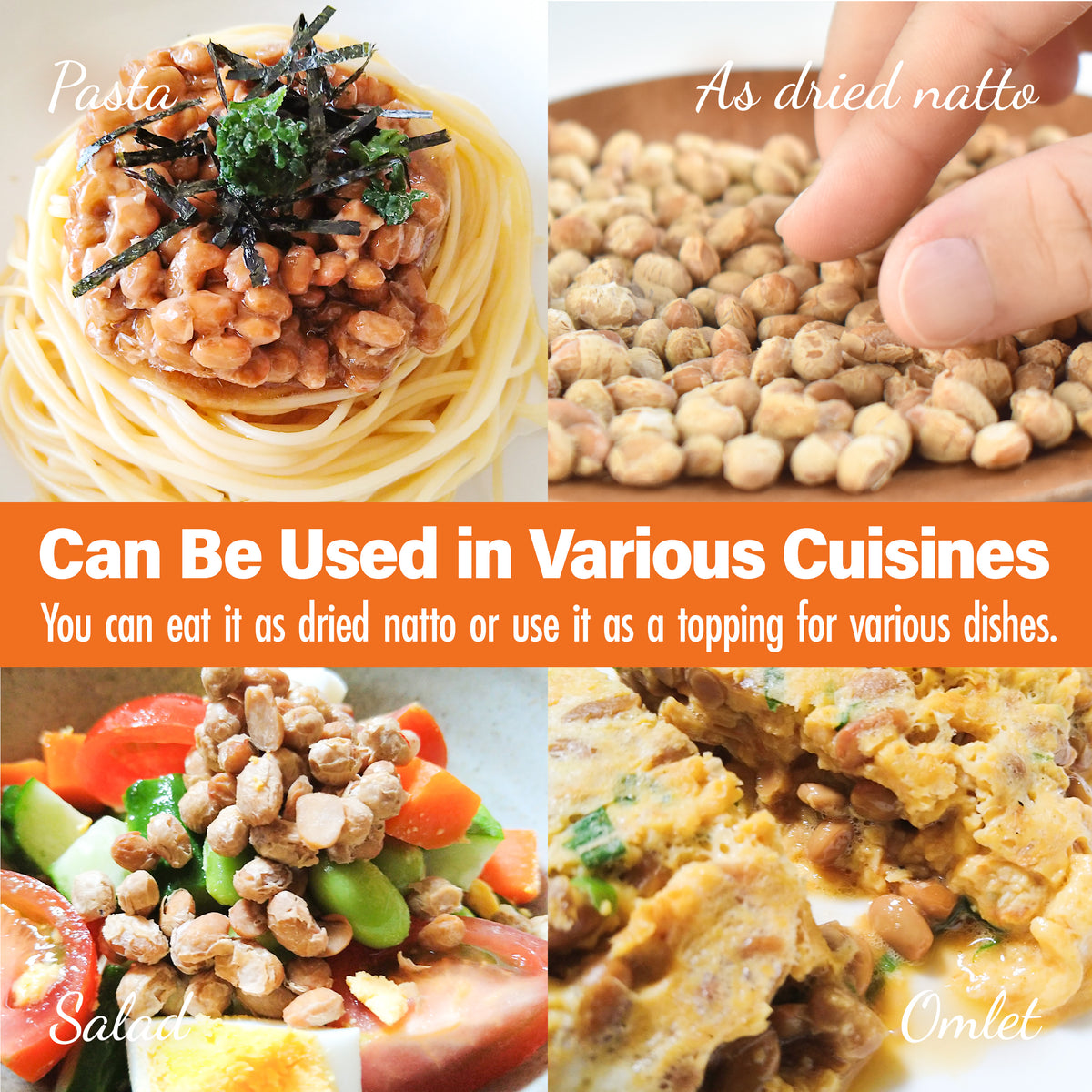 Natto Fermented Soybean 70g(2.4oz) - YAMASAN KYOTOUJI