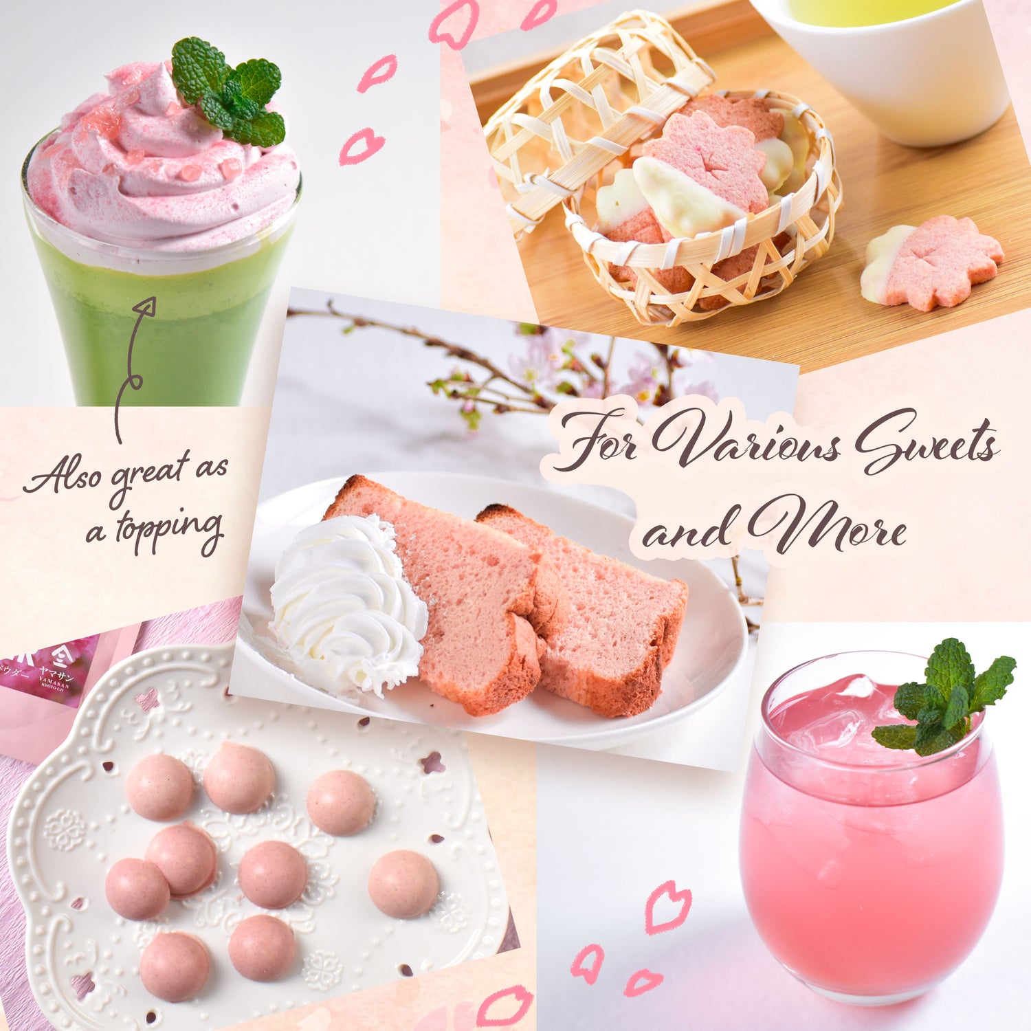 Sakura Powder 40g(1.4oz) - YAMASAN KYOTOUJI