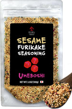 Japanese Furikake Seasoning, Umeboshi Flavor 100g (3.5oz) - YAMASAN KYOTOUJI