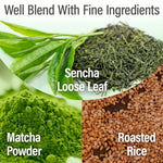 Genmaicha Green Tea with Matcha (Tea Bags) 3gx 60Bags - YAMASAN KYOTOUJI