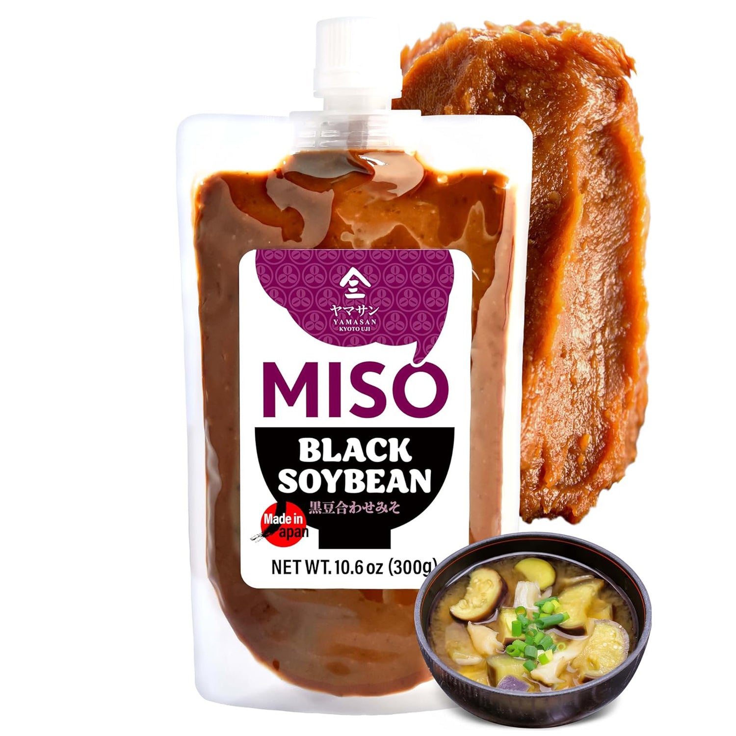 Awase Miso Paste (Black Bean) 300g(10.58oz)