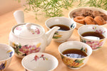 Manyo Wildflower （万葉草花） Set -Kyusu Tea Set YAMASAN KYOTOUJI