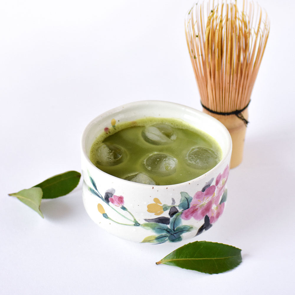 Manyo Wildflower （万葉草花） Set – Sakura Mini Matcha Set (Outdoor Tea Kit) YAMASAN KYOTOUJI