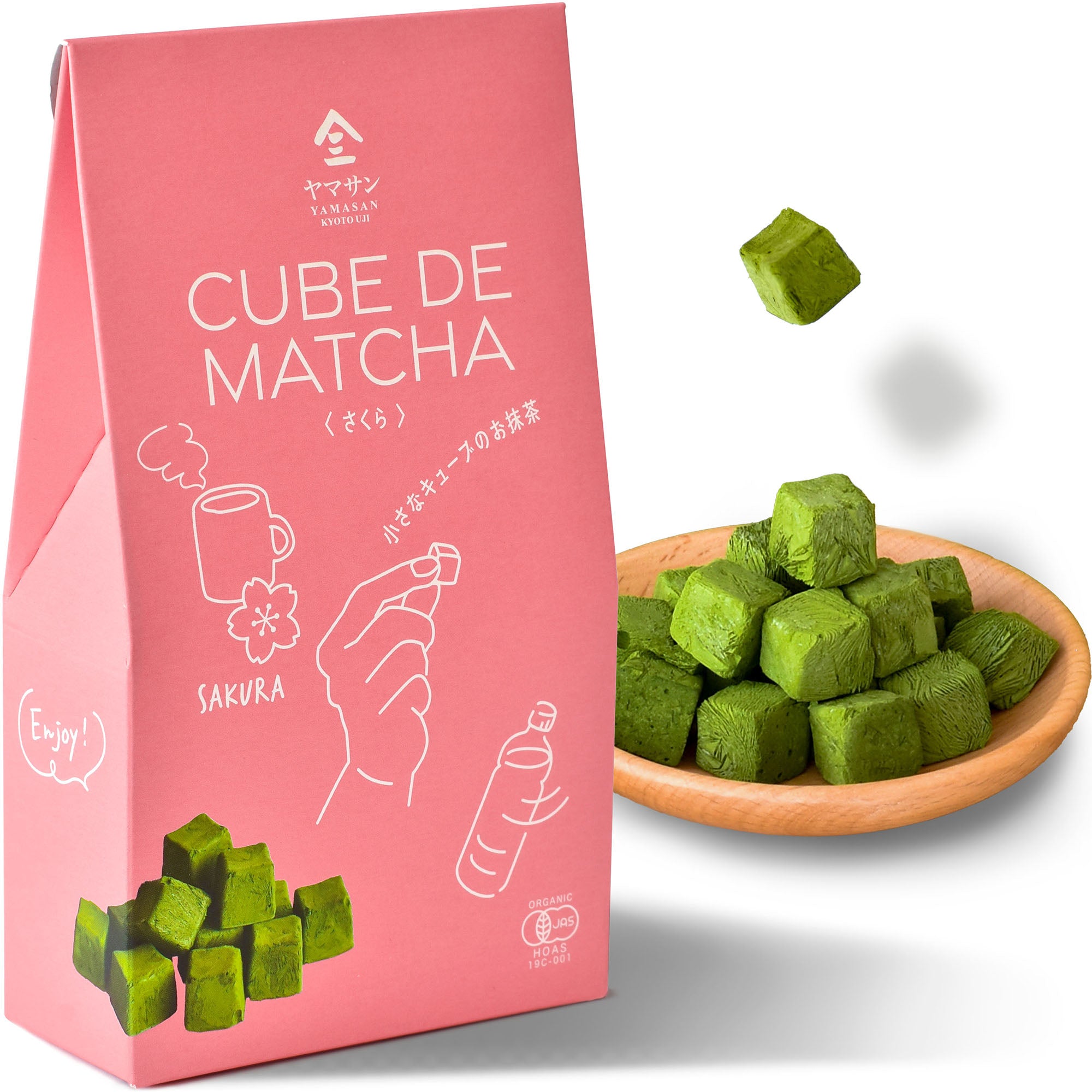 Freeze-Dried Matcha Cubes 30 Pieces – YAMASAN KYOTO UJI