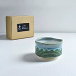 Matcha Tea Bowl -F1511 Moss Green - YAMASAN KYOTOUJI