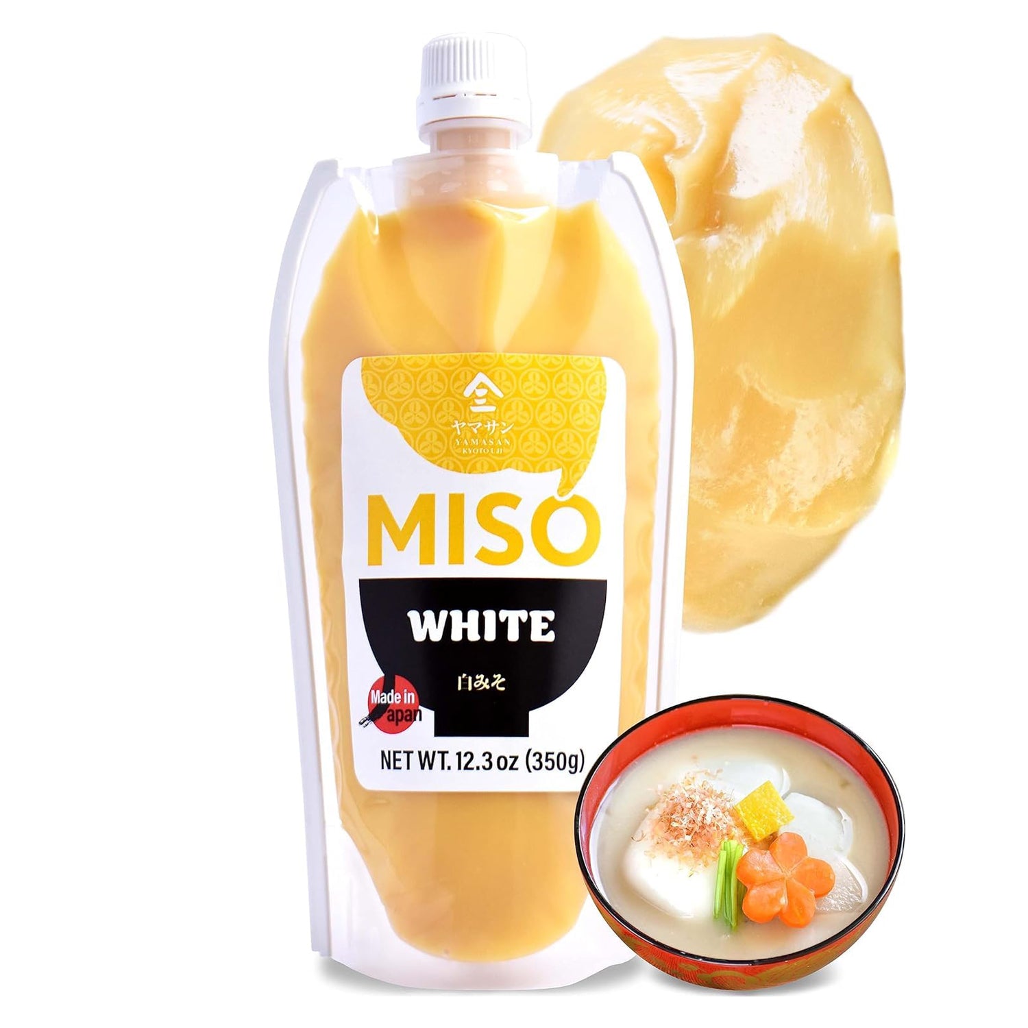 White Miso Paste with Malted Rice 350g(12.35oz)