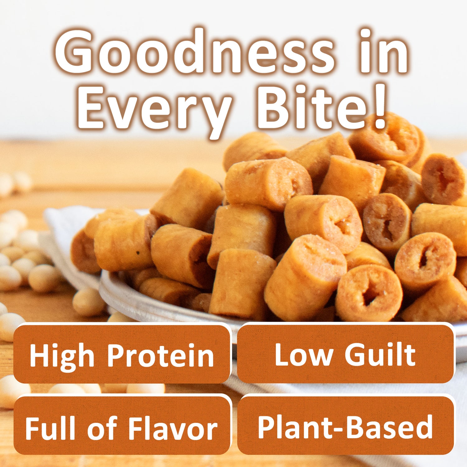 Crispy Roasted Soybeans Snack (50g / 1.76oz)