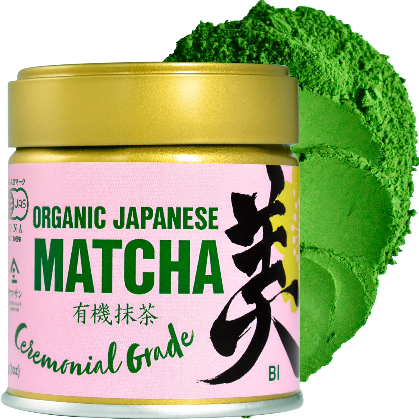 Japanese Ceremonial Grade Matcha, Matcha Green Tea Powder, 100% Authentic Japanese Origin, From Uji Kyoto, Japan,30g