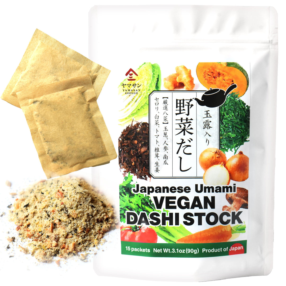 Umami Vegan Dashi Stock 6g×15Packets (Before Before:2026.6.13) YAMASAN KYOTOUJI