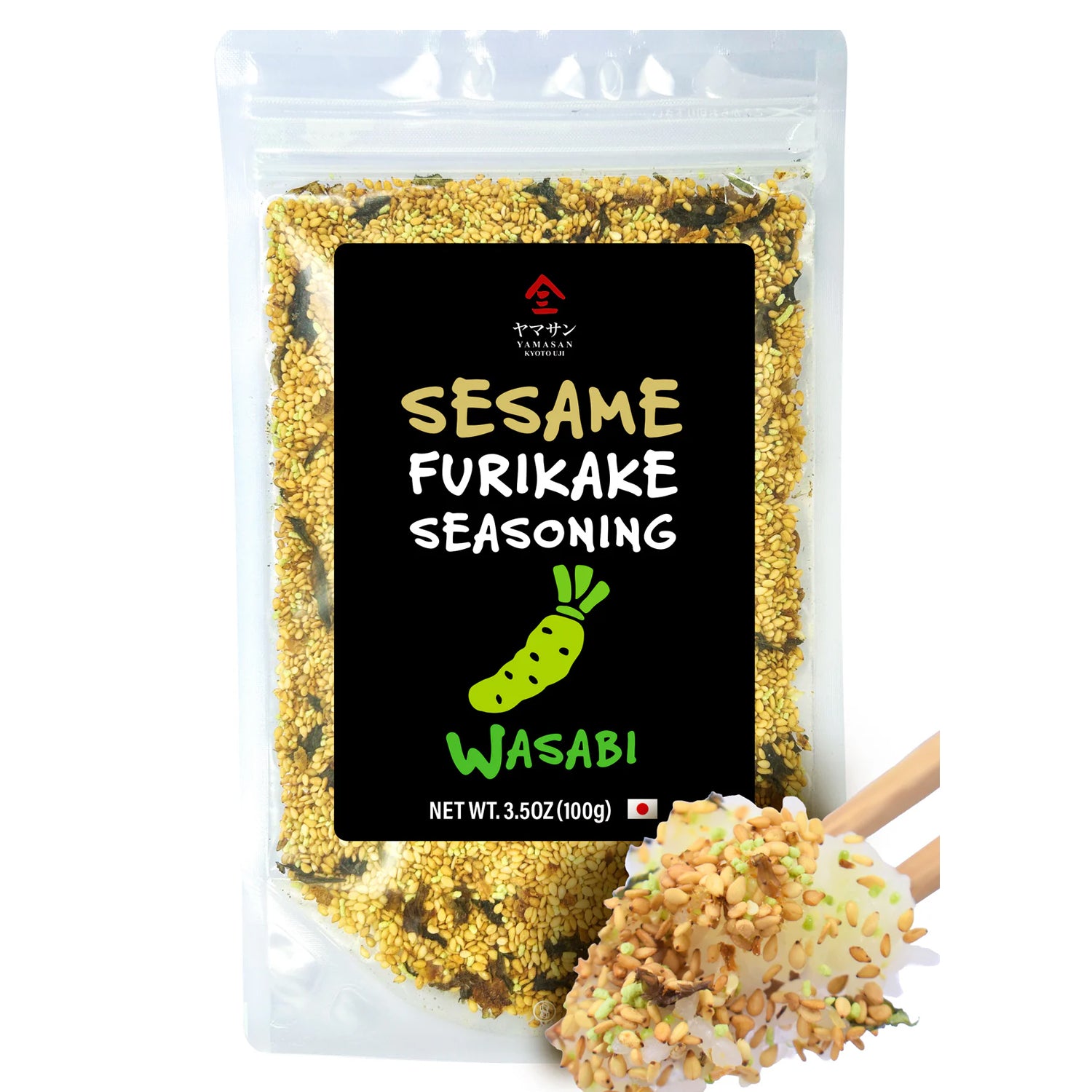 Wasabi Furikake Seasoning 100g(3.5oz)
