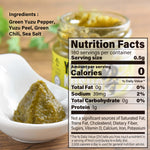 Yuzu Kosho Pepper Paste 90g(3.17oz) - YAMASAN KYOTOUJI